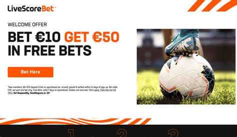 LiveScore Bet Ireland: €50 Welcome Offer 2023 .
